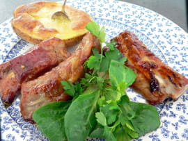 Travers de porc au caramel