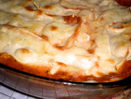 Lasagnes jambon cru, coppa, ch�vre, tomates