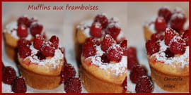 Muffins aux framboises