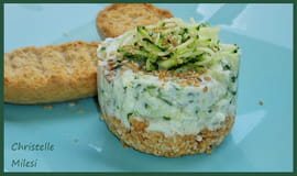 Mini cheesecake � la courgette