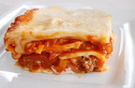 Lasagnes � la bolognaise