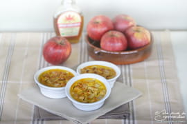 Clafoutis � la pomme et au sirop d��rable
