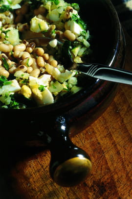 Salade de haricots-princes (Salada de feij�o frade)