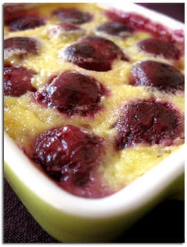 Clafoutis au lait d amandes