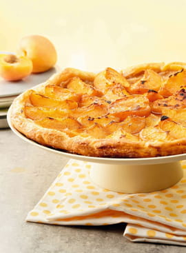 Tarte fine aux abricots