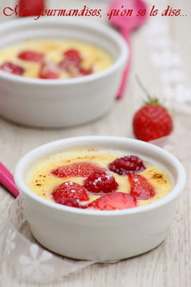 Gratin de fruits rouges