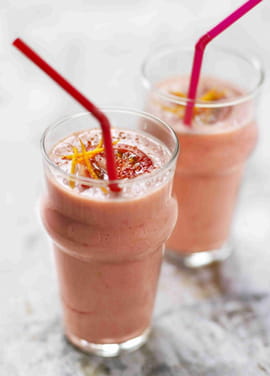 Smoothie de tomate aux zestes d�orange