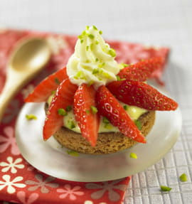 Tartelettes aux fraises craquantes