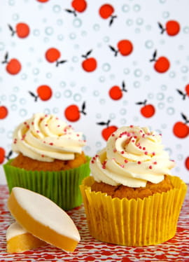 Cupcake aux calissons