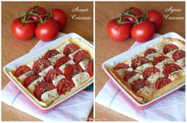 Tarte tomate mozzarella