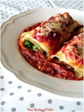 Cannelloni Haricots Verts & Ricotta