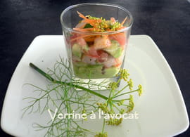 Verrine � l avocat