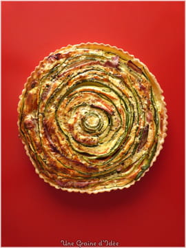 Tarte spirale courgettes carottes jambon st m�ret