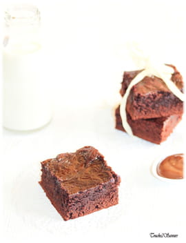 Brownies � la confiture de lait moka