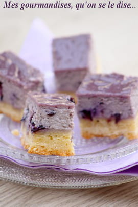 Pav�s ricotta-myrtilles