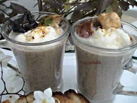 Cappuccino aux champignons des bois
