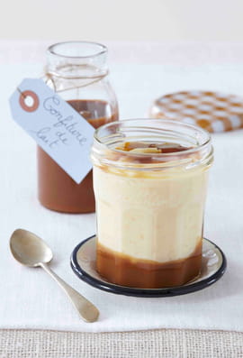 Riz au lait et confiture de lait