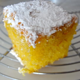 Carrés moelleux au citron