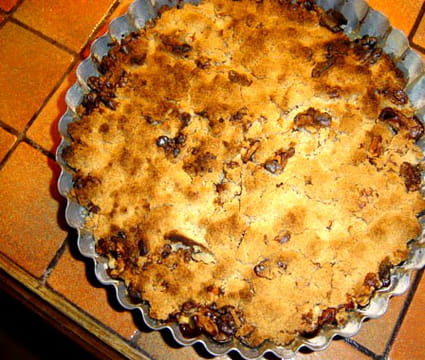 Crumble aux pommes et à la cannelle