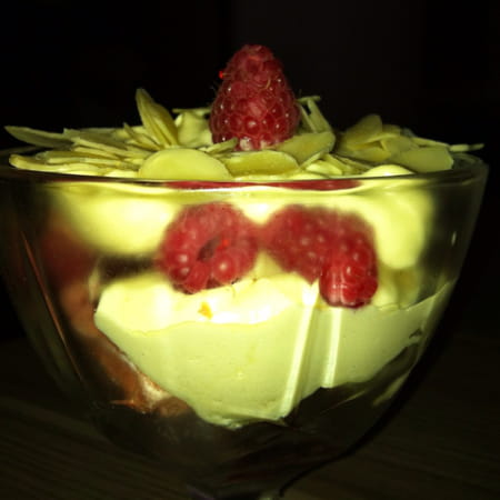 Tiramisu aux framboises