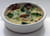 Petits flans au brocoli et au roquefort