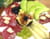 Antipasti jambon et fruits
