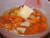 Minestrone et copeaux de parmesan