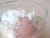 Coupes glac�es aux litchis et chantilly de coco