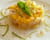 Tartare de daurade et mangue � l huile de vanille