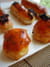 Eclairs et choux � la sardine glac�s tomatobasilic