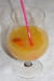 Golden rhum punch