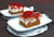 Carr�s aux fraises et au mascarpone