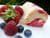Vacherin au melon et aux fruits rouges