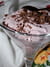 Mousse fraise aux �clats de chocolat