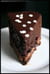 Entremets chocolat, cassis et vinaigre balsamique