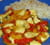Poulet et poivrons sauce curry