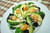 Salade d avocat au poulet, sauce moutarde au miel