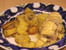 Poulet farci sauce cancoillotte