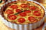 Quiche poireau/tomate/saumon