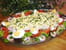 Salade aux crevettes sauce au thon