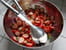 Salade de radis roses