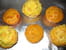 Minis cakes tomate, jambon, gruy�re, olives