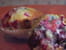 Muffins aux fruits rouges et au chocolat blanc