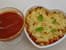 Tomates et basilic en crumble