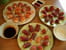 Poissons et viandes crus aux petits l�gumes