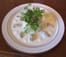 Brandade de cabillaud � la cr�me de moules