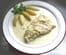 Flanc de turbot, beurre blanc au Riesling