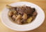Canette confite au cidre, polenta au fromage