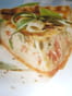 Quiche de courgettes au saumon et au basilic