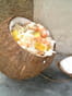 Salade noix de coco et crevettes